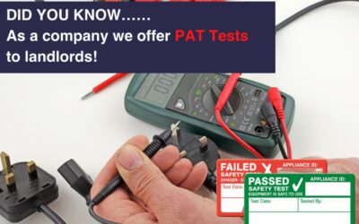 Did You Know We Offer PAT Tests to Landlords