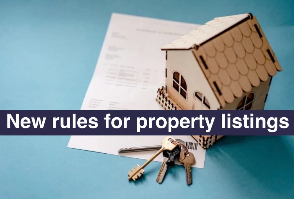 New Rules for Property Listings
