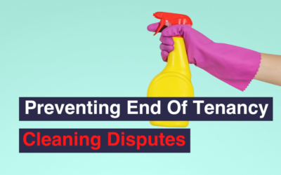 Preventing End Of Tenancy Cleaning Disputes