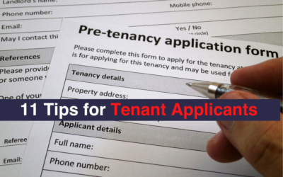 11 Tips for Tenant Applicants